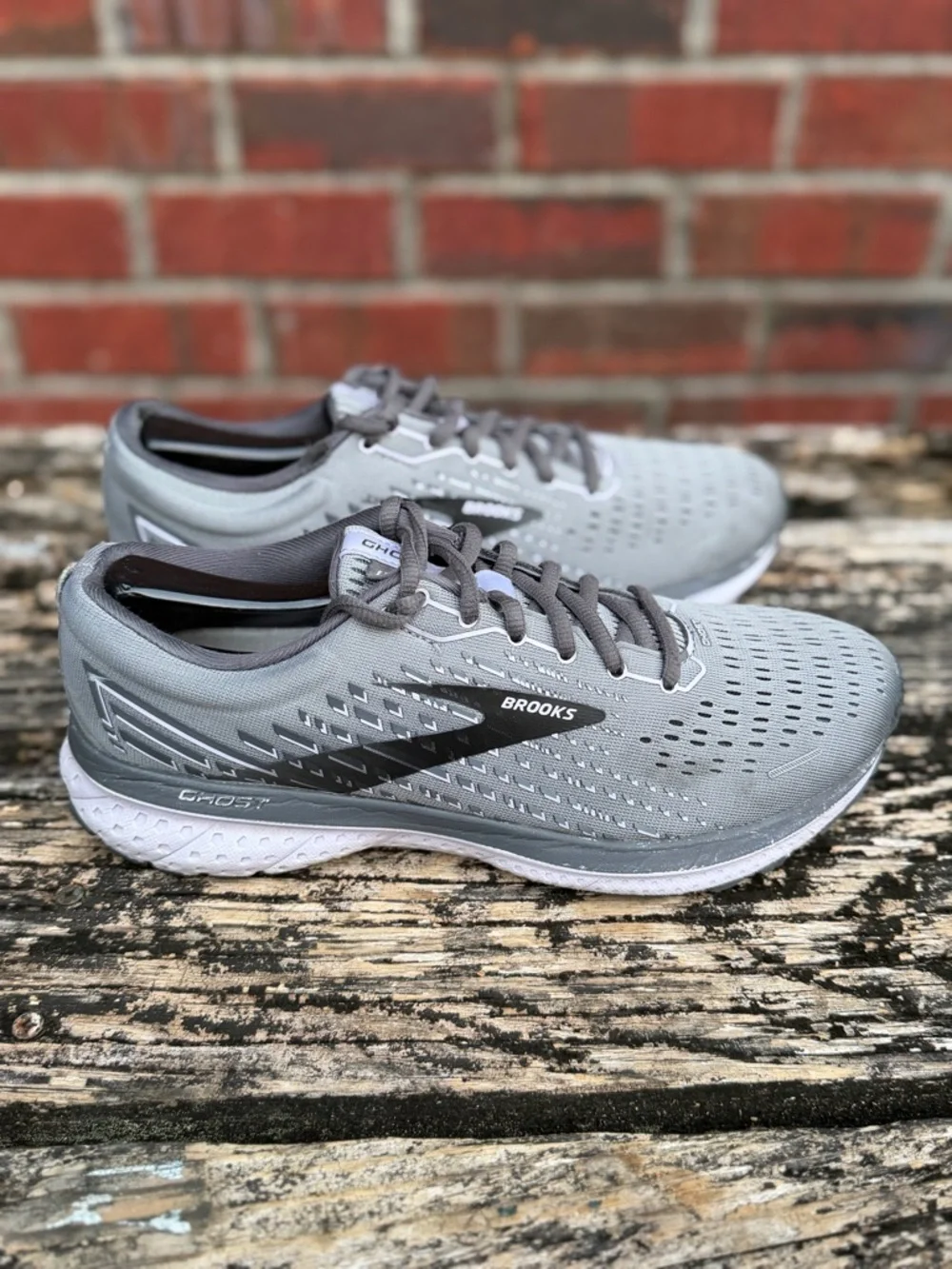 Brooks Ghost 13 Women’s Size 9 Gray Lace Up Running Shoes X1 ***See Note - Picture 14 of 15